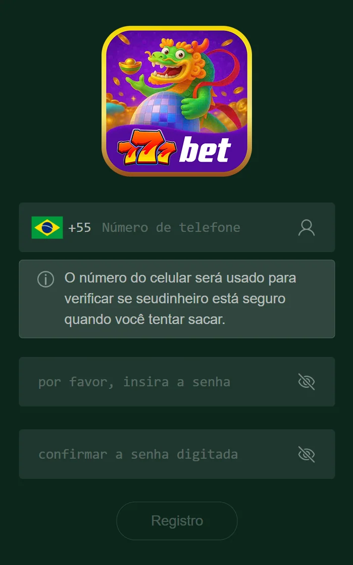 Usuário realizando saques ágeis no mobile da 777bet.com