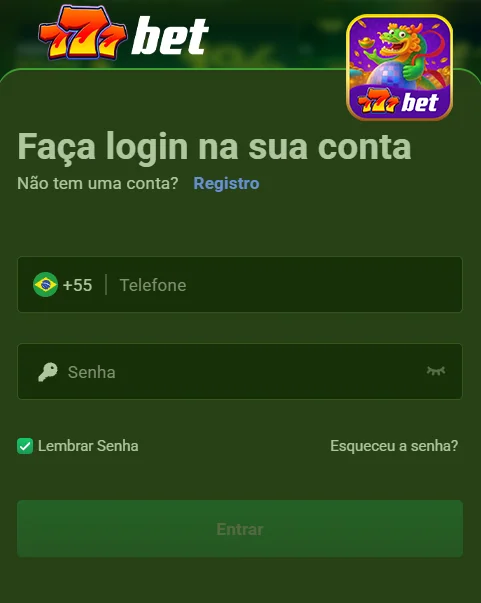 Usuário jogando em smartphone na plataforma 777bet.com
